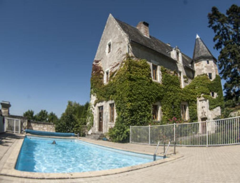 Manoir De L'Abbaye Bed and Breakfast Seuilly Eksteriør billede