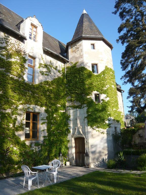 Manoir De L'Abbaye Bed and Breakfast Seuilly Værelse billede