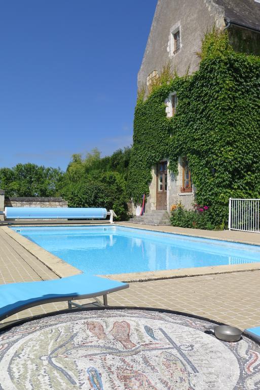 Manoir De L'Abbaye Bed and Breakfast Seuilly Eksteriør billede