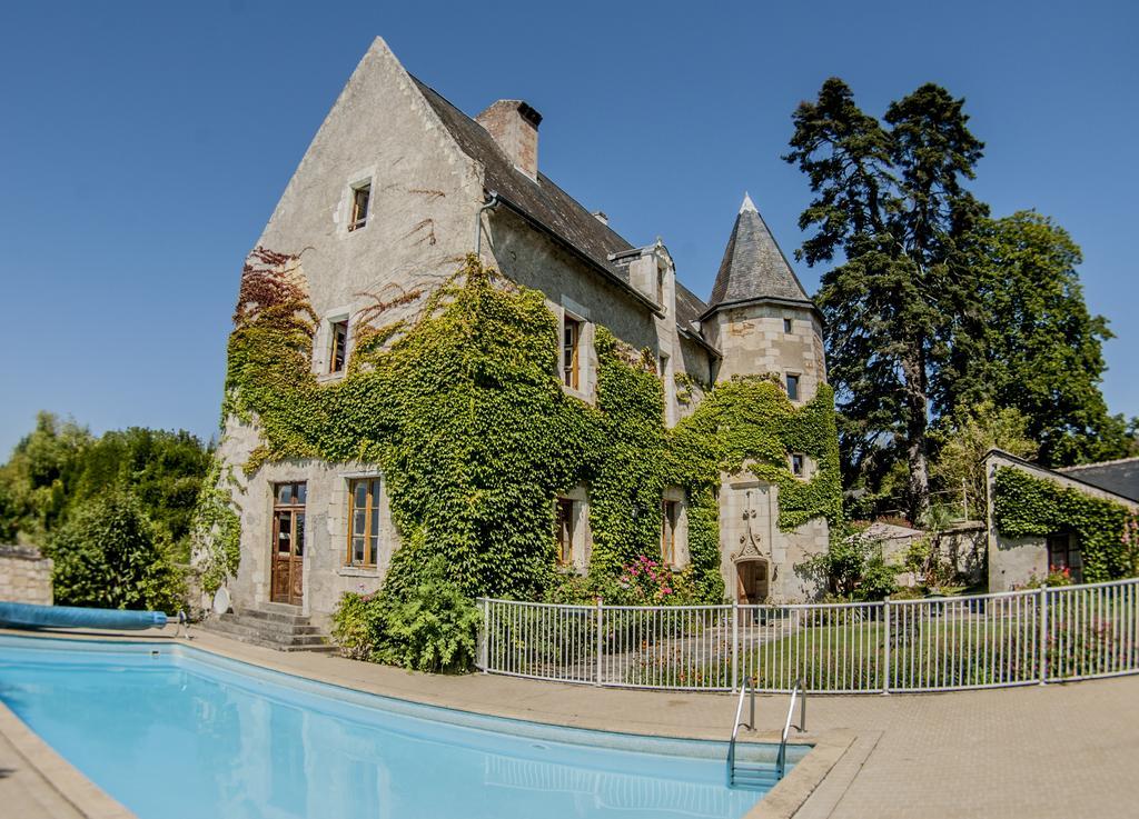 Manoir De L'Abbaye Bed and Breakfast Seuilly Eksteriør billede