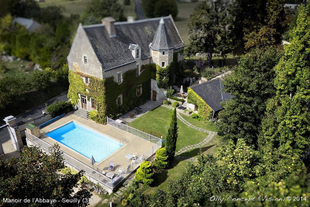 Manoir De L'Abbaye Bed and Breakfast Seuilly Eksteriør billede