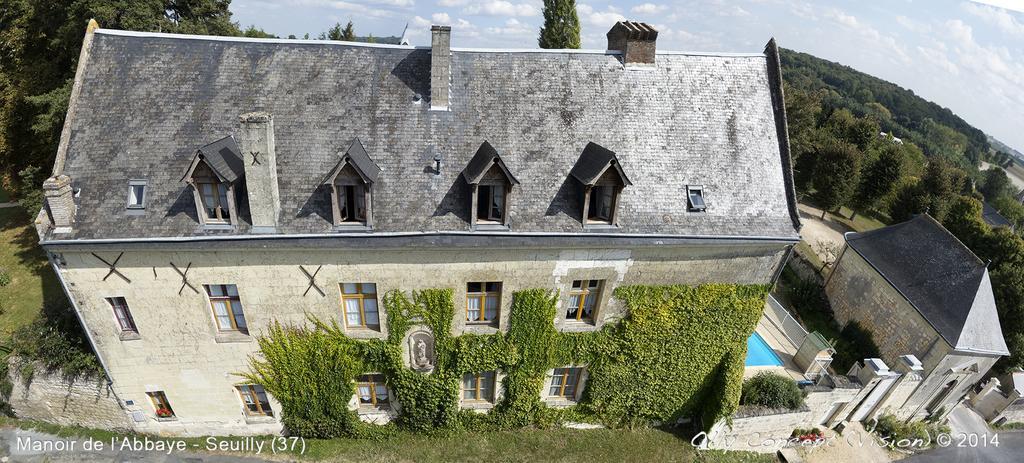 Manoir De L'Abbaye Bed and Breakfast Seuilly Eksteriør billede